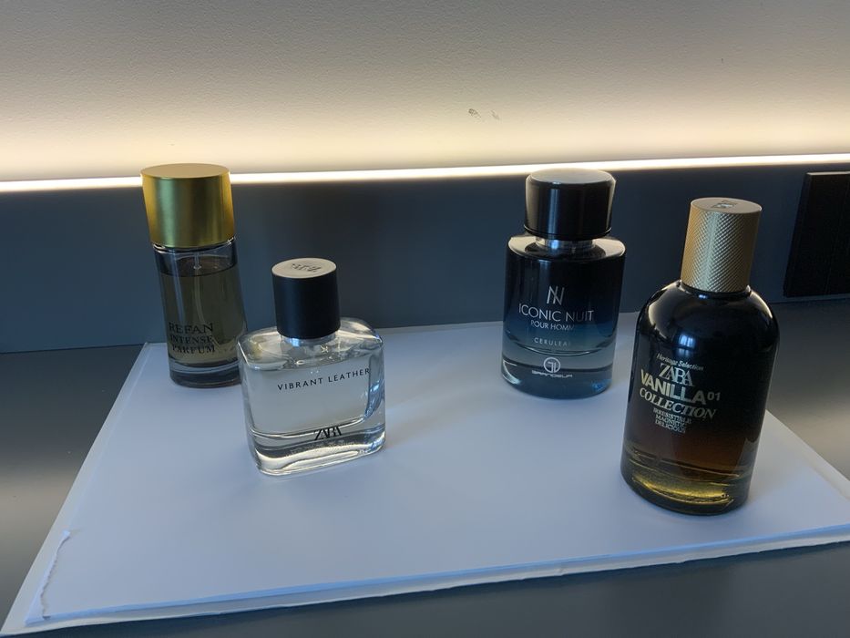 Продавам втора употреба 4 парфюма за 50 лв. Почти пълни.