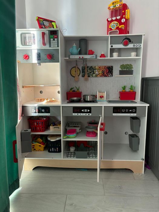 Bucatarie de lemn XXL LIDL