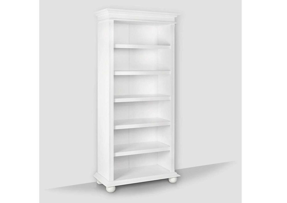 Etajera biblioteca din lemn masiv Seby