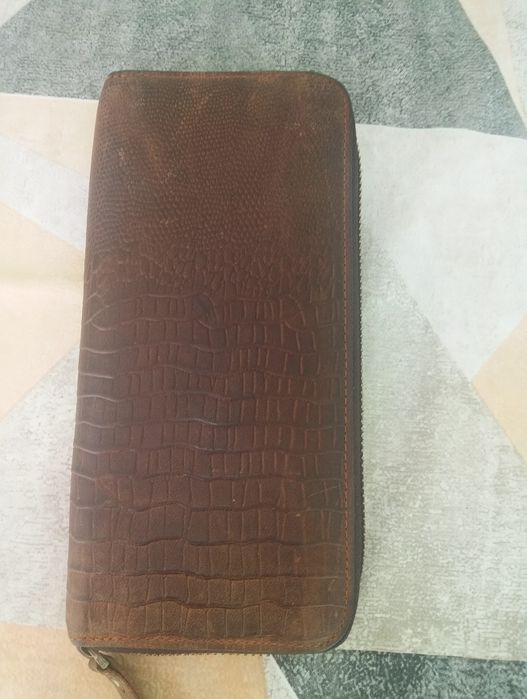 Мъжки портфейл естествена кожа