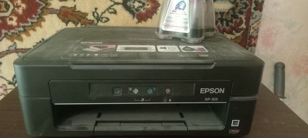 Компьютер полный набор с принтером подерживает фото пичать