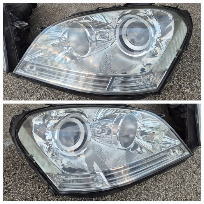 Фарове Мерцедес МЛ W164 Mercedes ML ляв десен фар