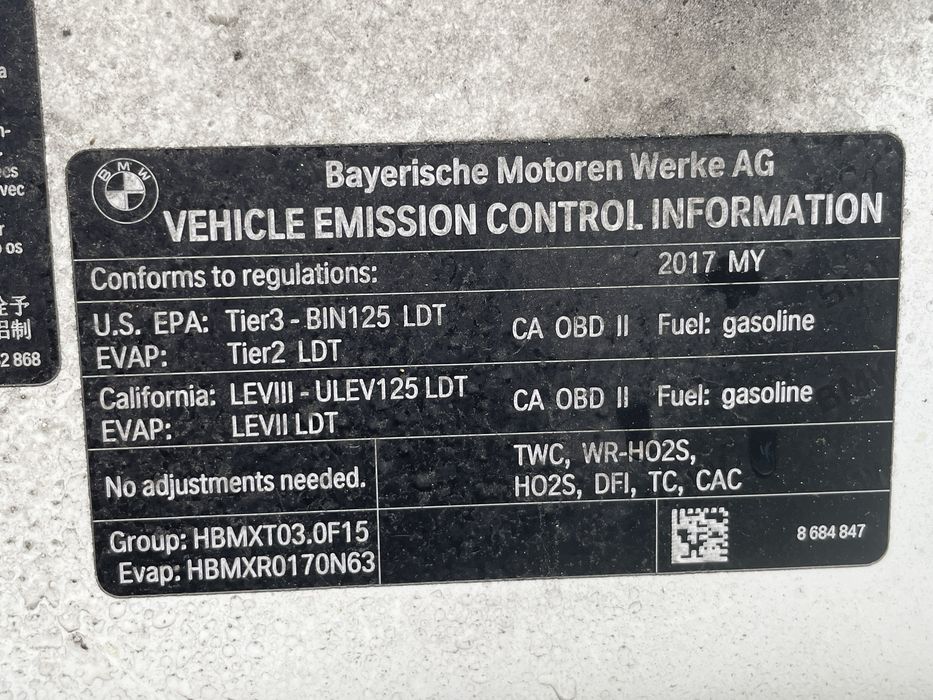 Капак за БМВ Х5 Ф15