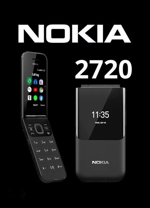 Nokia 2660, 2720, YENGI, Dostavka, Eng Arzon narxlada.