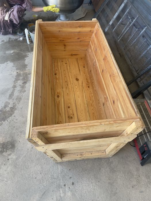 Яшик для тесто раствор.