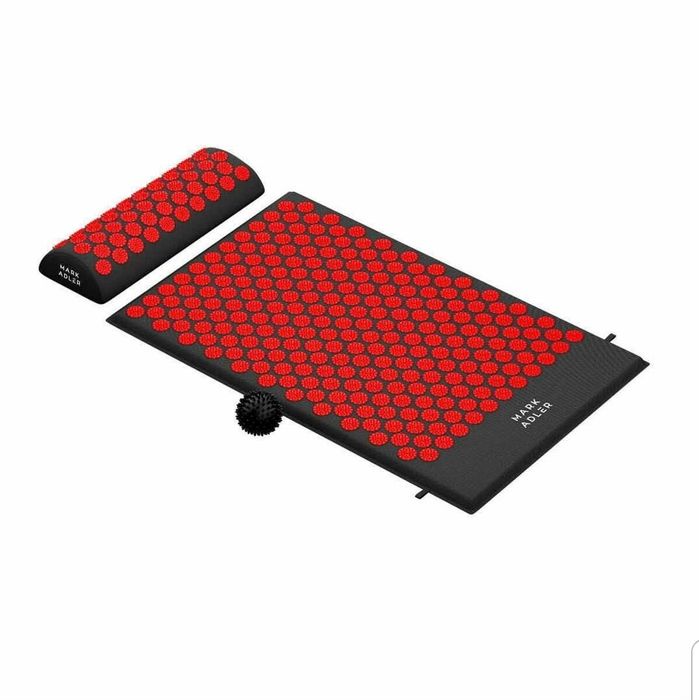 Set de presopunctura, saltea, perna si minge pentru masaj, Mark Adler