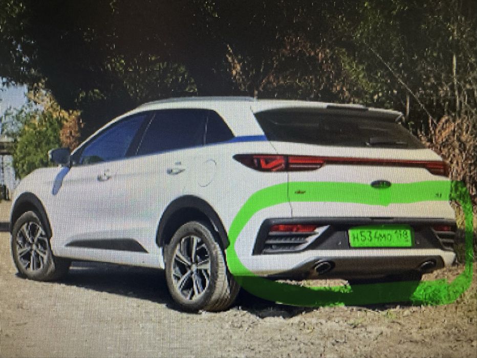 задний бампер JAC JS6         всборе под окрас  Костанай