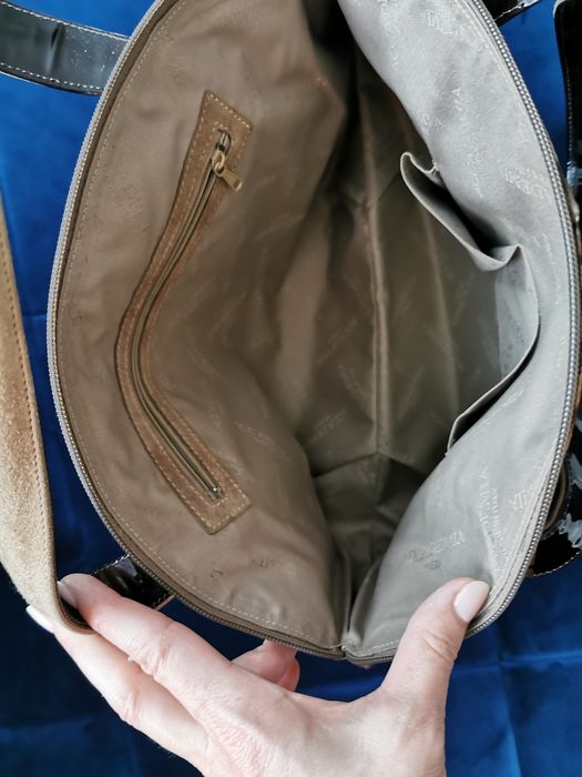 Елегантна италианска чанта с обувки