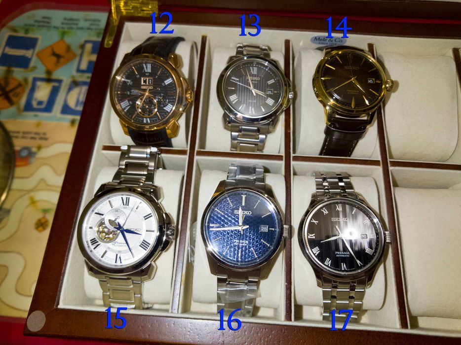 Продавам часовници Seiko