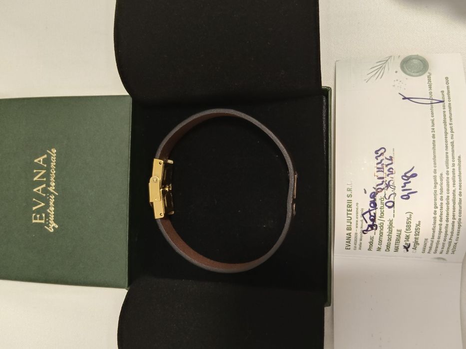 Brățară bărbați aur 14k