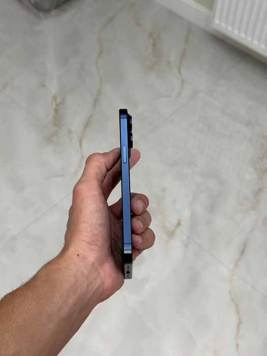 iPhone 15 Pro Max Blue Titanium karobka dokument