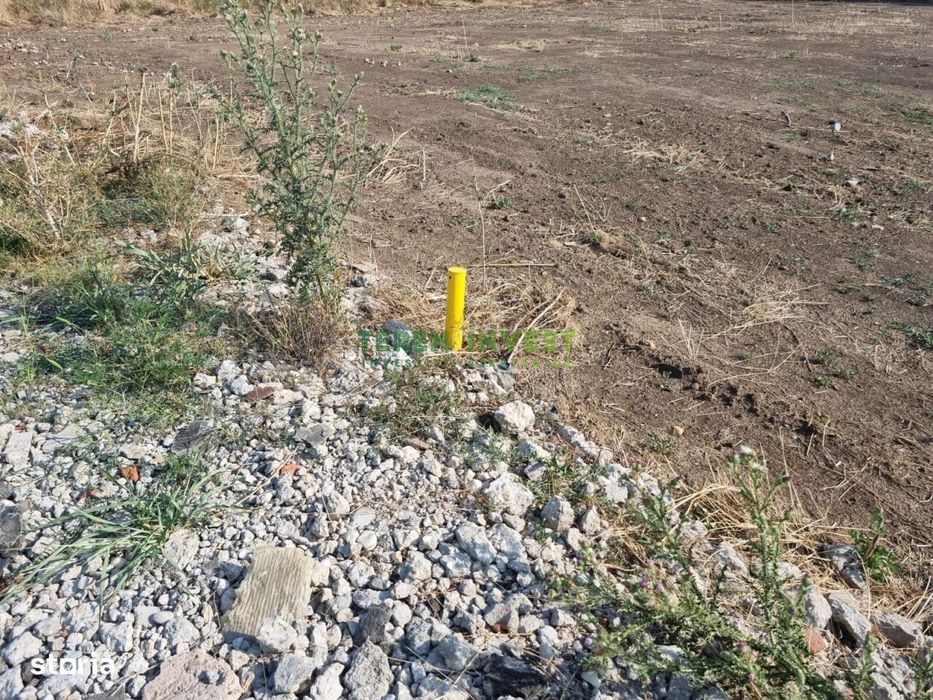 DN4 Popești -Frumușani -  Vânzare teren 500 mp