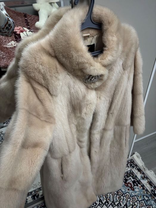 Норковая шуба б/у