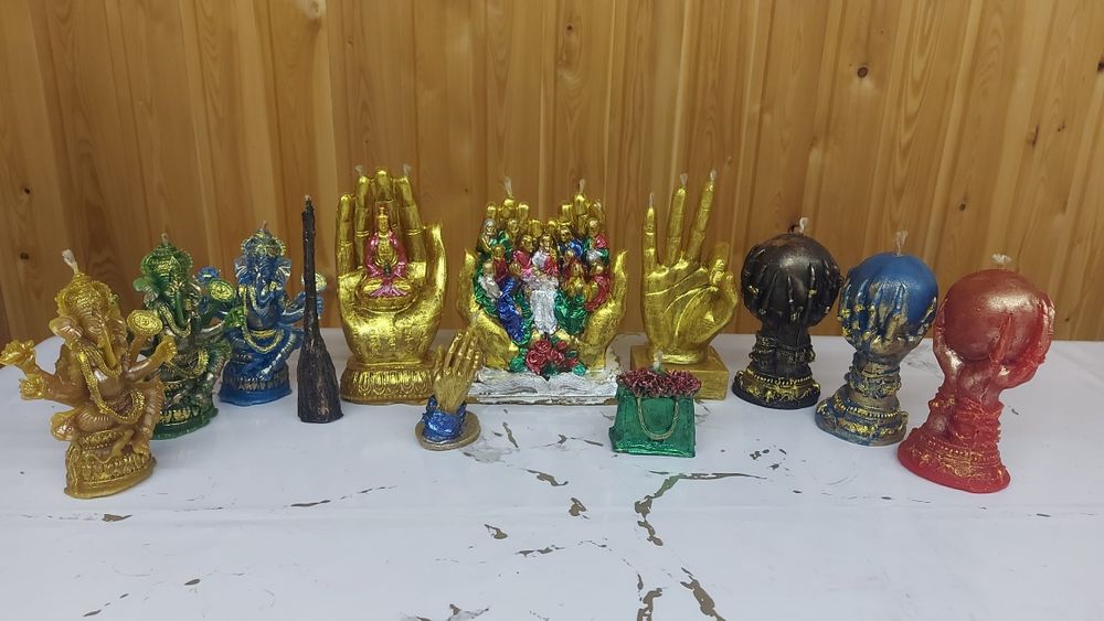 Свечи восковые фигурные программные