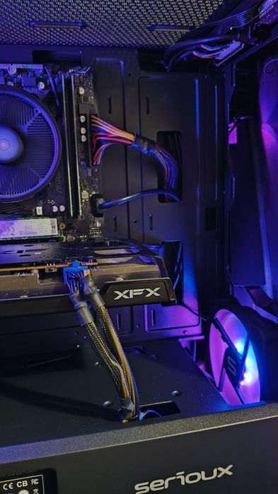 Pc gaming Rx 6600 8gb/Ryzen 5 5600X/16gb ram Gta V Fortnite Cs 2