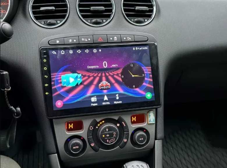 Peugeot 408 2012 - 2020 Мултимедия с НАВИГАЦИЯ АНДРОИД