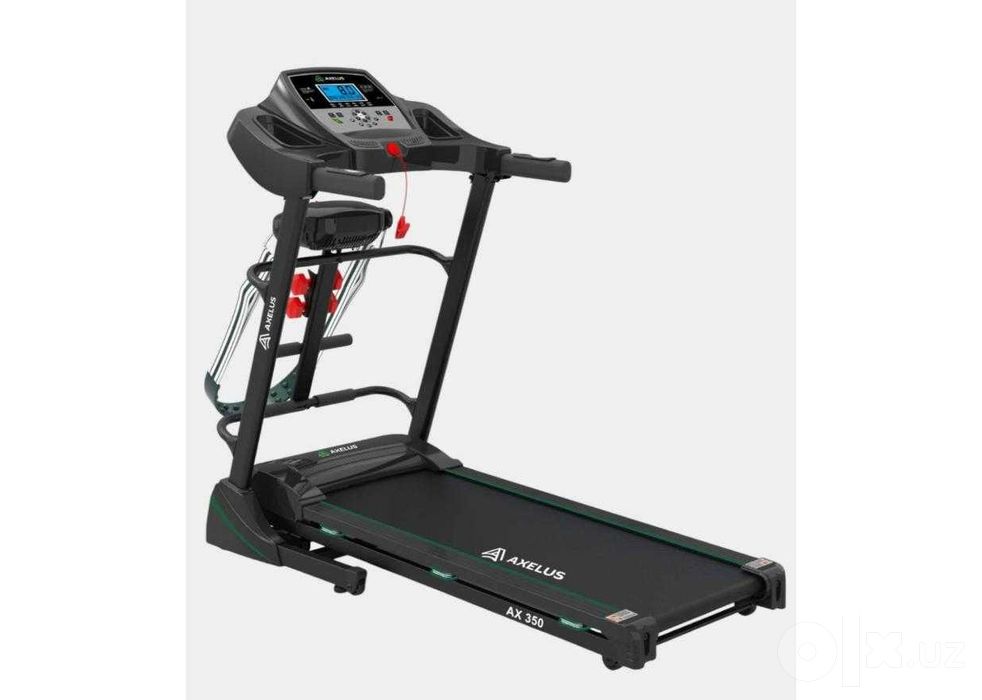 Беговая дорожка AXELUS AX350 1.75 л.с., до 110 кг, наклон 15%