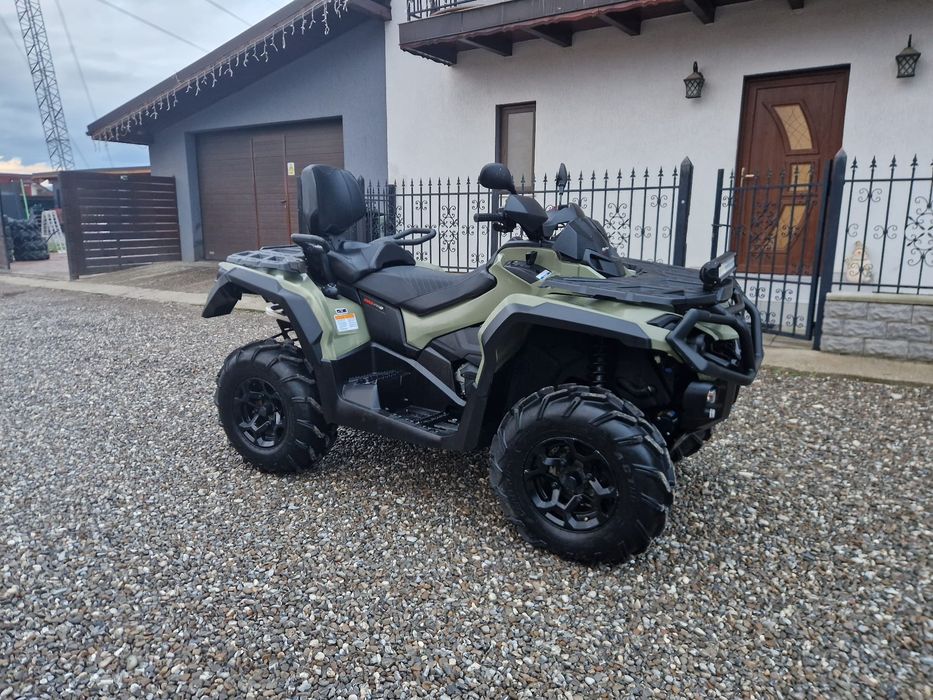 Can Am Outlander Max 650cm, import Finlanda T3, 2019, 4000km!!, variante atv Cf Moto, Polaris