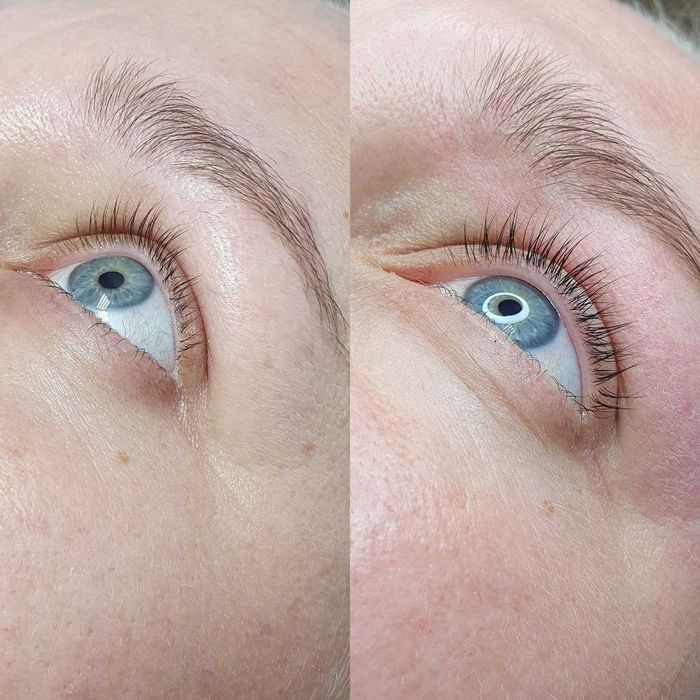 Ламинирование ресниц + бровей