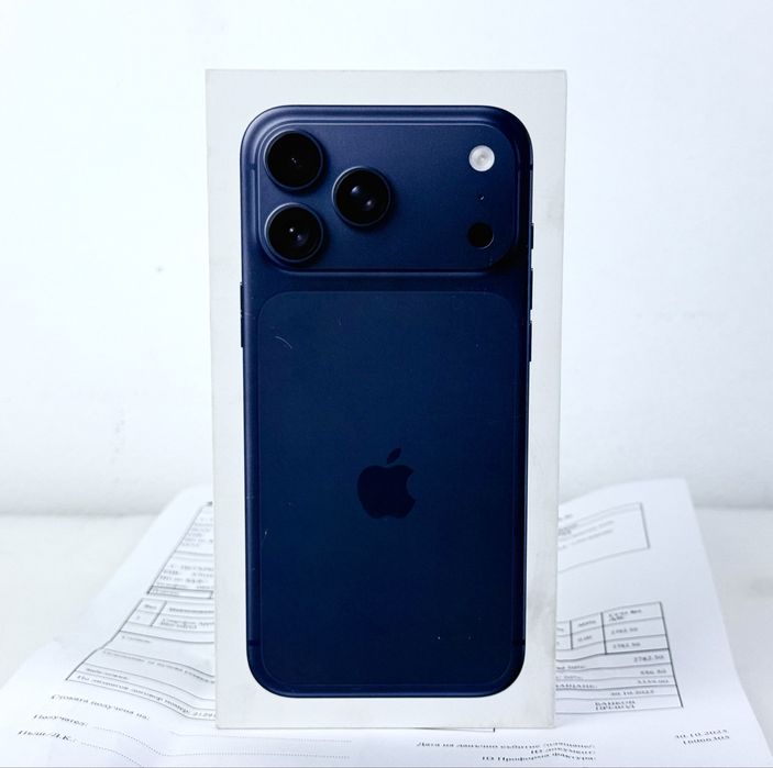 НОВ! Apple iPhone 17 Pro Max 512GB Deep Blue 2г. Гаранция!