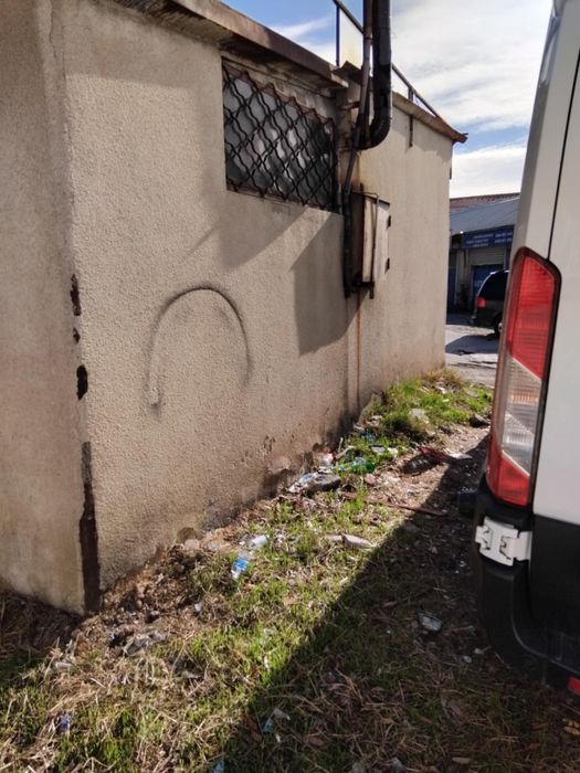 Постройка гараж с канал