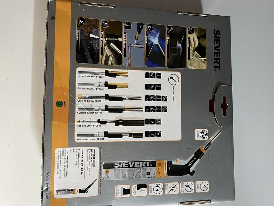 Sievert powerjet горелка