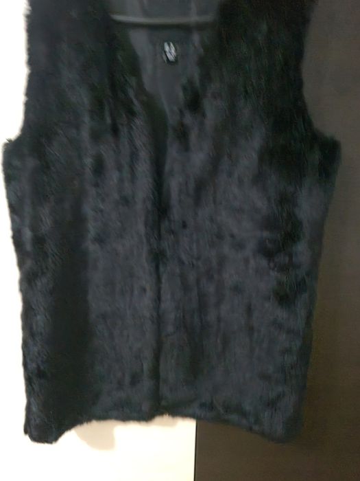 Vestă de blană  ca nouă