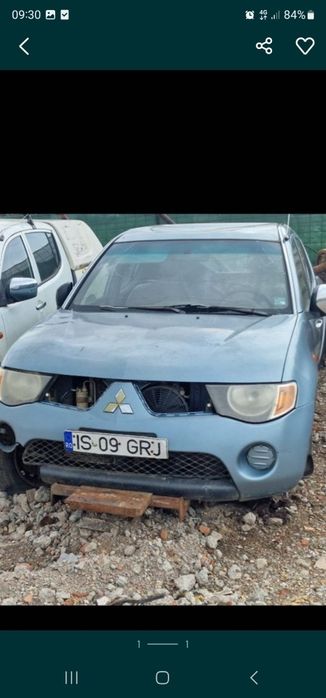 Dezmembrez Mitsubishi l200 2.5d euro 4 2007