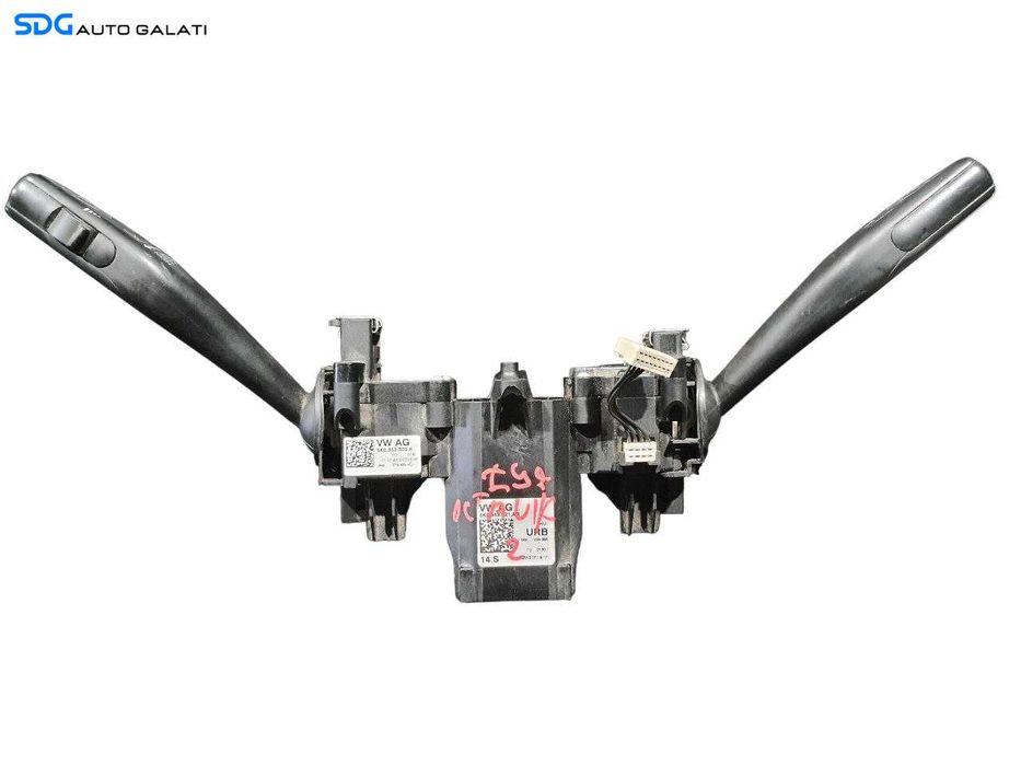 Ansamblu Manete Volan FARA Spira Volkswagen Tiguan 2007 - 2015 Cod 5K0953521AR 5K0953502K [N2896]