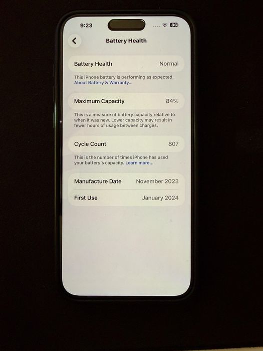 Iphone 15 Pro MAX 256 GB Blue Titanium