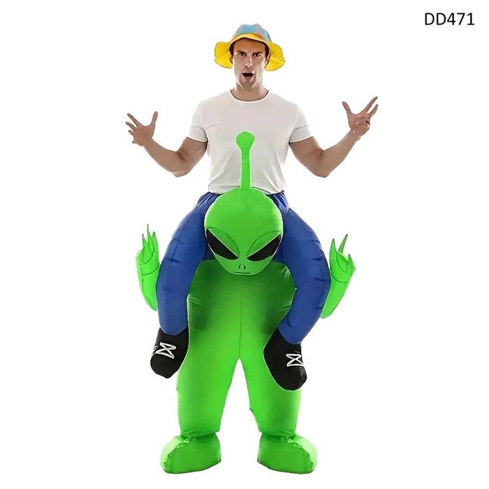 Надуваем парти костюм Извънземно деца възрастни аниматор облекло