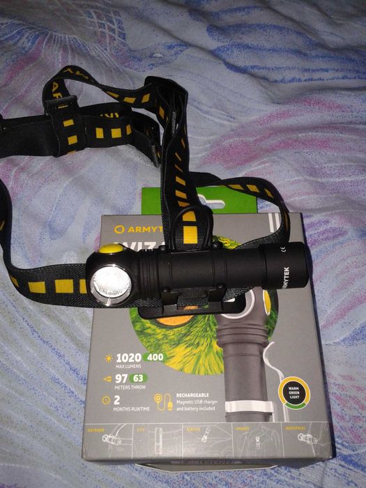 Ledlenser lanterna frontala si Armytek