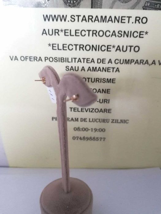 cercei aur 14k (m2) star amanet