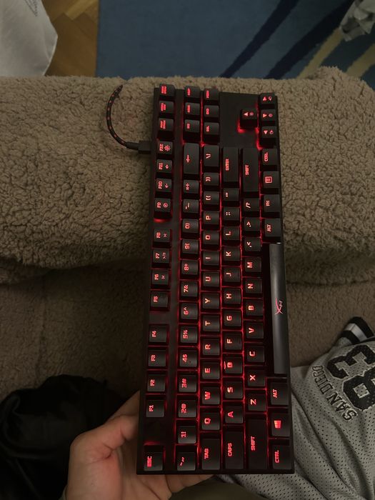 Tastatura mecanică de gaming HyperX Alloy FPS Pro.