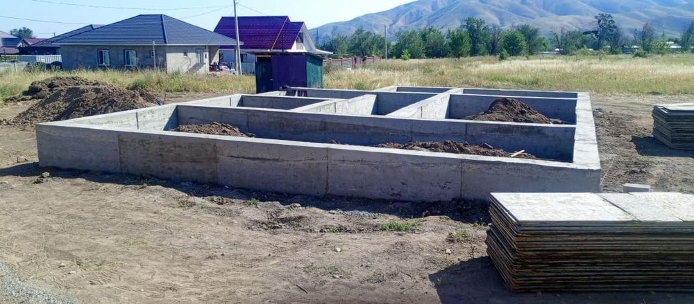 Заливаем Фундамента