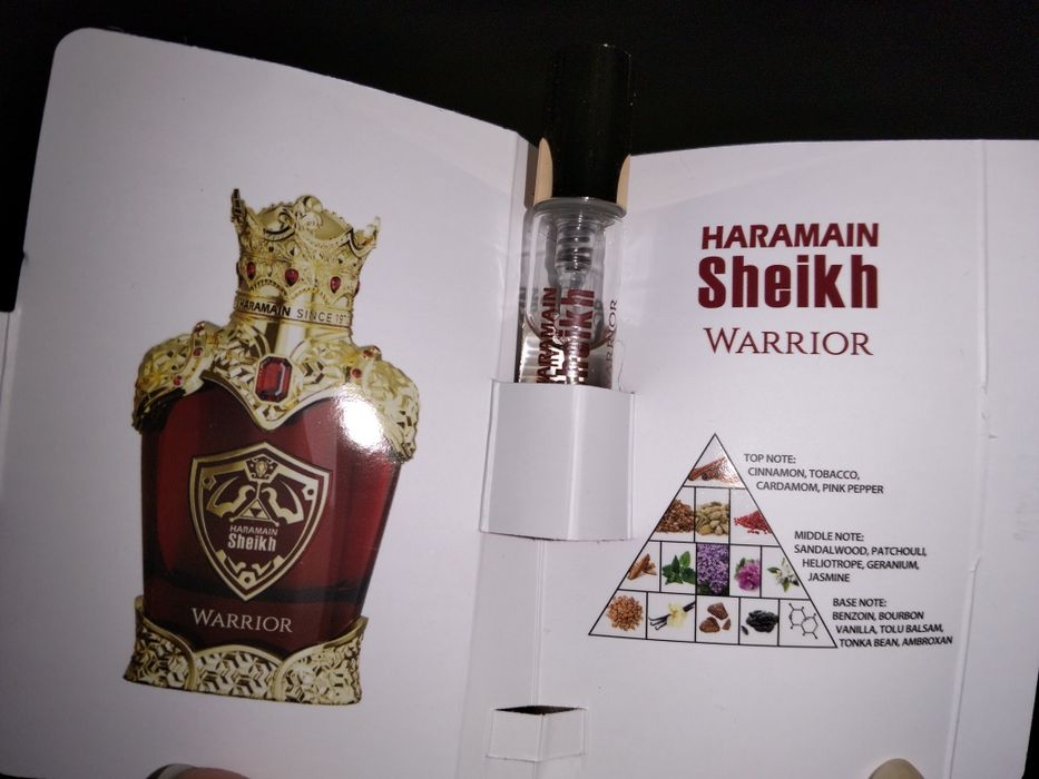 Парфюм оригинал Al Haramain Sheikh арабские пробники