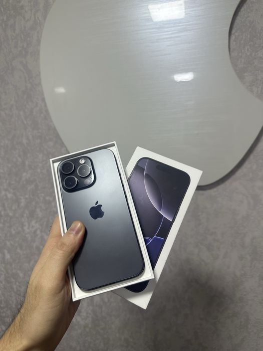 Iphone 16 pro 128GB 100% batare 186 sikl