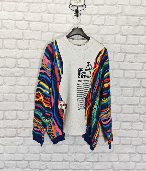 Go Slow Caravan Japan Brand Мъжка Oversized фланелка размер М