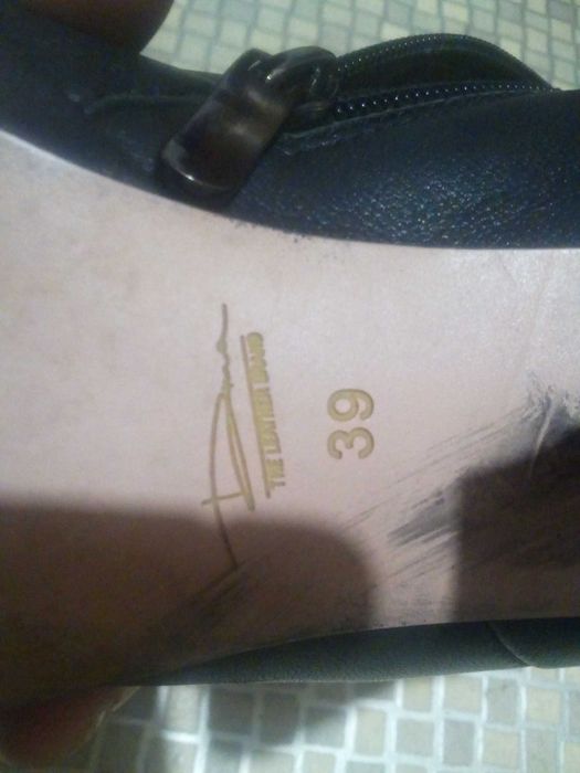 Дамски боти на ток  Dima естествена кожа