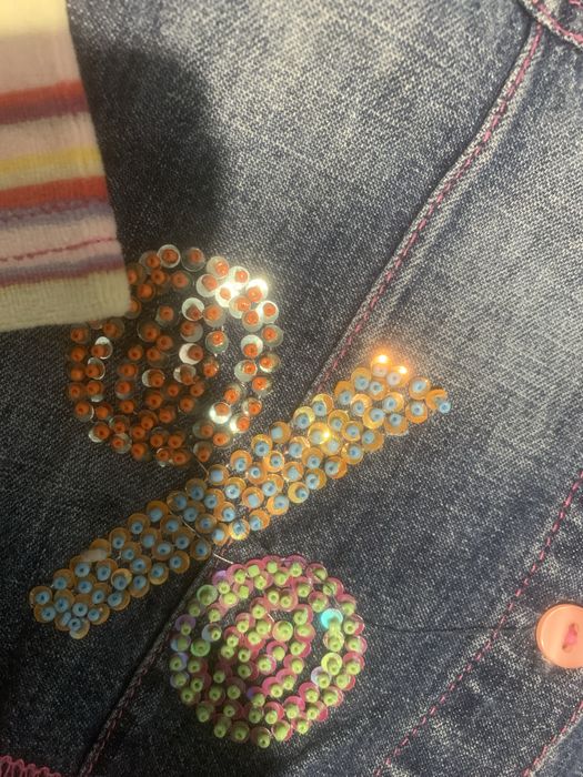 Дънкова риза за момиче