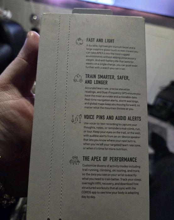 Coros Apex 4 - 42mm