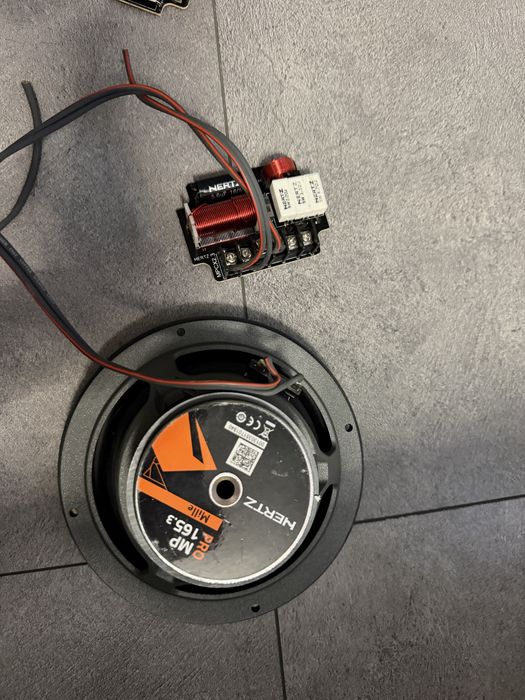 4 говорителя Hertz MP 165.3 PRO с кросоувъри MPCX 2.3