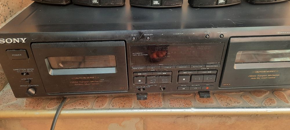 Касетъчен Дек за две Касетки  SONY dc we 505
