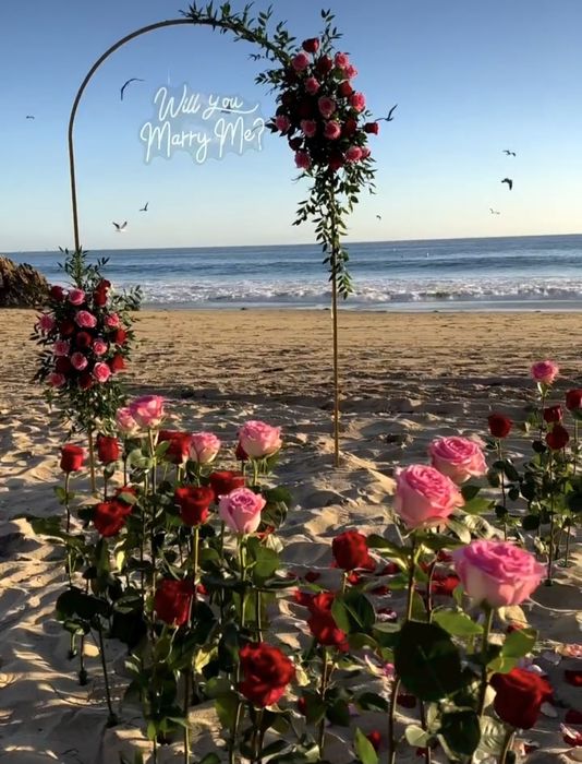 Любовна изненада, декор предложение за брак