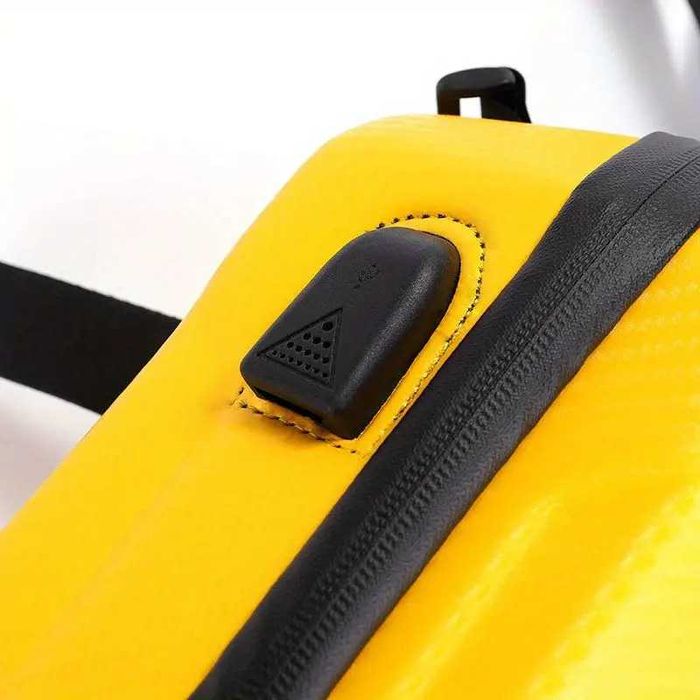 Универсална чанта за електрически скутер CARBON 3L Водоустойчива Жълта