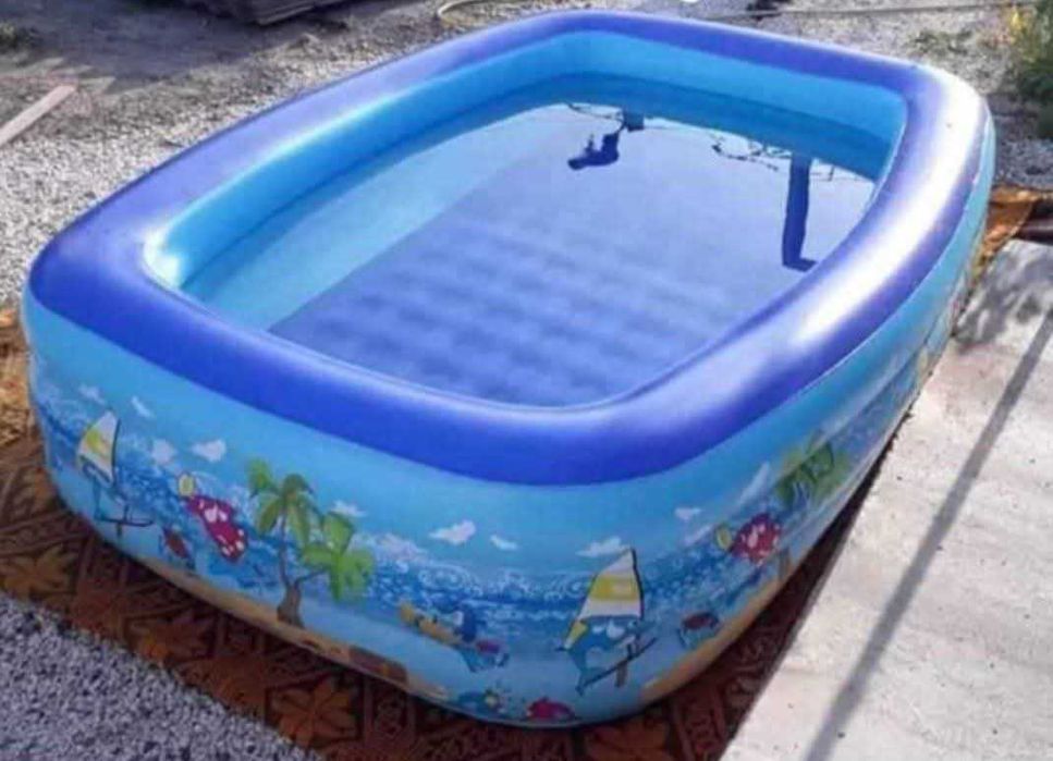 НАМАЛЕНИЕ Удебелен детски надуваем басейн