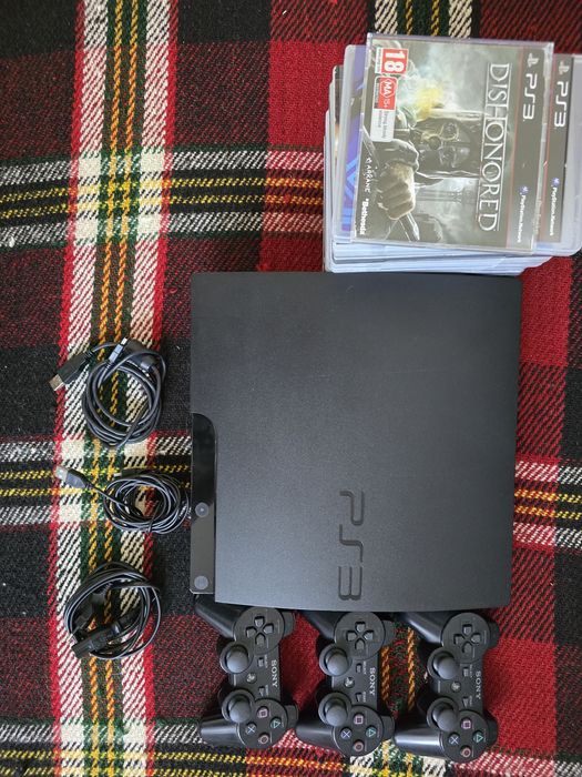 Ps3 slim 320gb + 11 игри