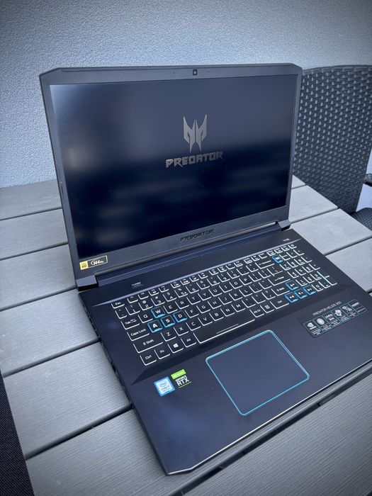 Laptop Acer Predator Intel i7, RTX2060, 17,3 inch
