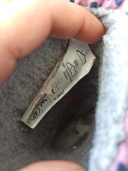 Светещи гумени ботушки с вата