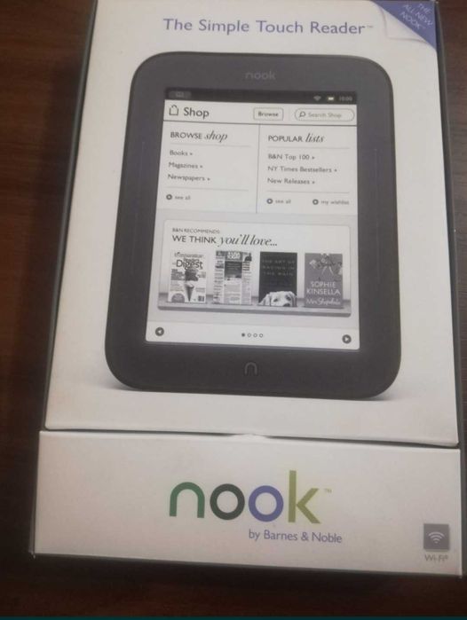 Barnes & Noble NOOK Simple Touch 6" e-reader - NOOK електронен четец